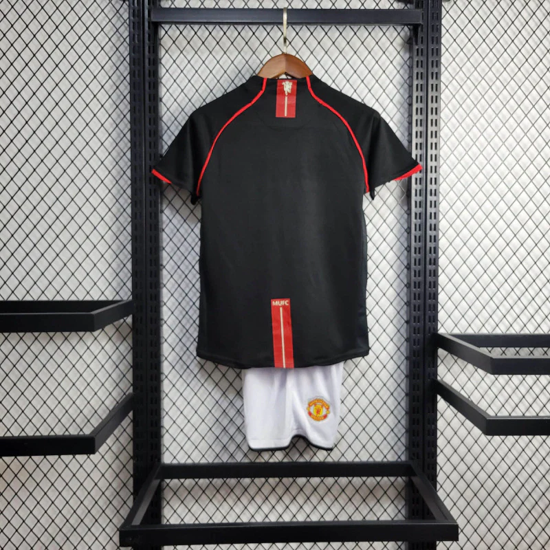 Manchester United 07/08 Black Jersey Kids