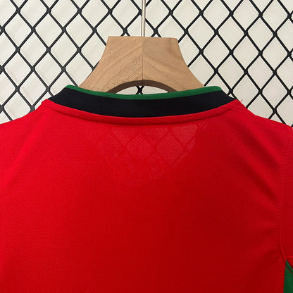 Portugal 2024 Home Jersey Kids